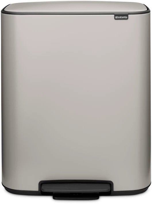 Brabantia Šiukšlių dėžė Bo 2 x 30 L