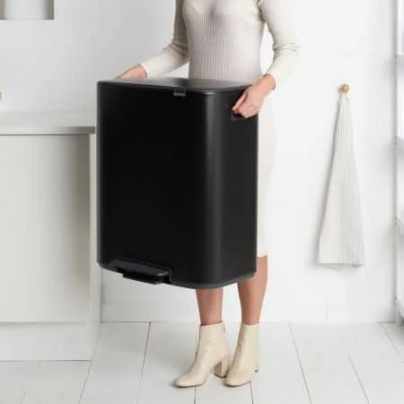 Brabantia Šiukšlių dėžė Bo 2 x 30 L