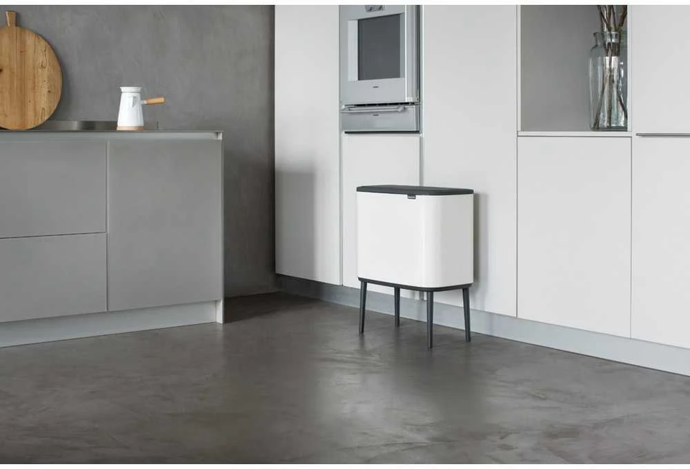 Brabantia Šiukšlių dėžė Bo Touch Bin atidaroma ranka, 11 + 23 L