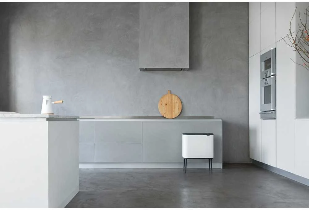 Brabantia Šiukšlių dėžė Bo Touch Bin atidaroma ranka, 11 + 23 L