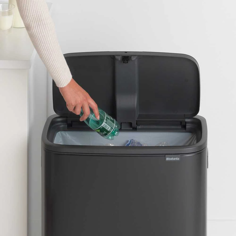 Brabantia Šiukšlių dėžė Bo Touch Bin atidaroma ranka, 60 L