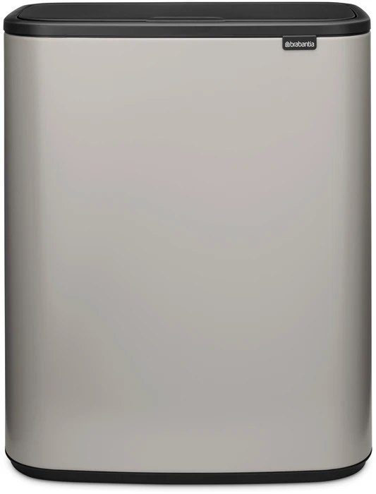 Brabantia Šiukšlių dėžė Bo Touch Bin atidaroma ranka, 2x30 L