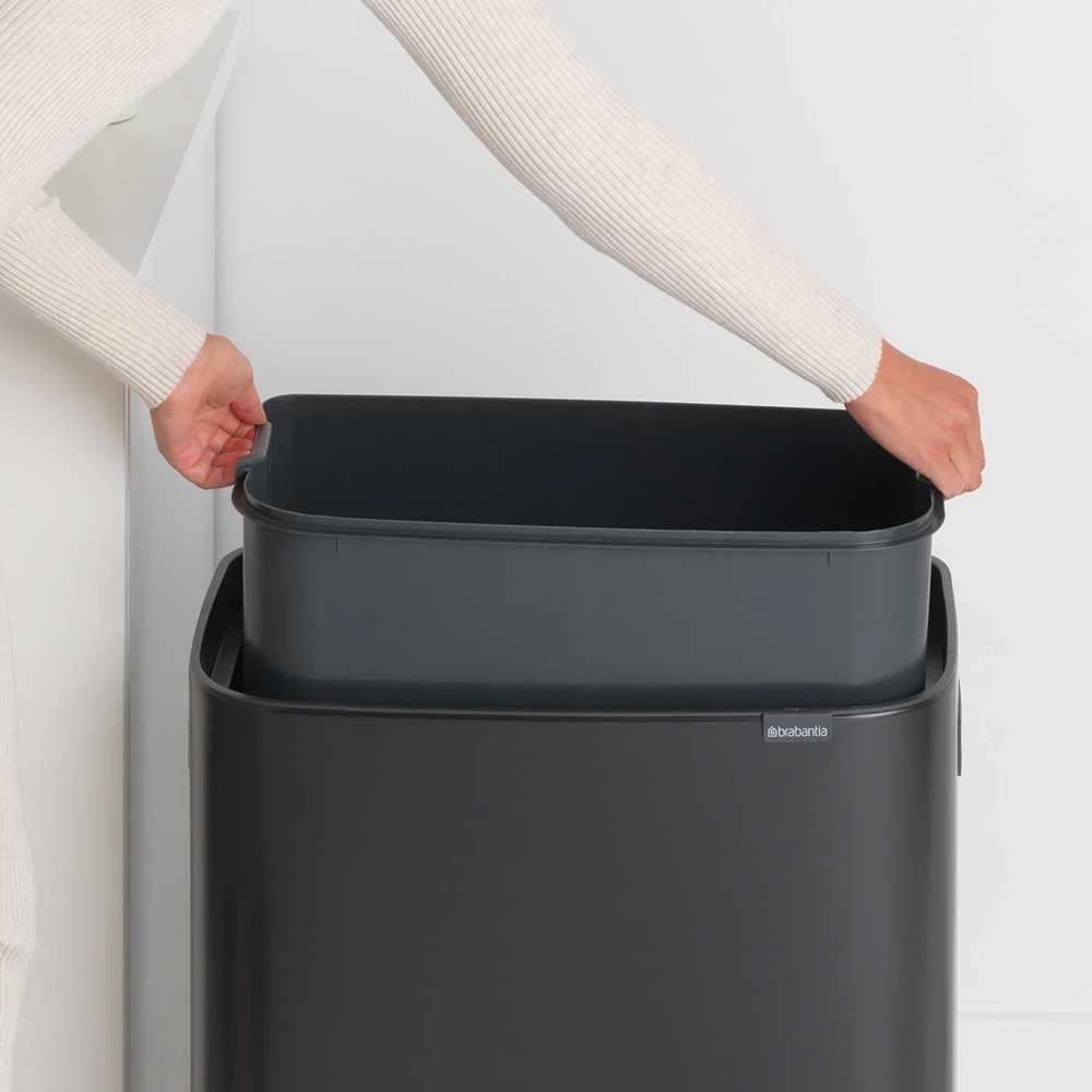 Brabantia Šiukšlių dėžė Bo Touch Bin atidaroma ranka, 60 L