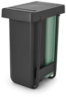 Brabantia šiukšlių dėžė, montuojama, Sort &amp; Go 2 x 30L