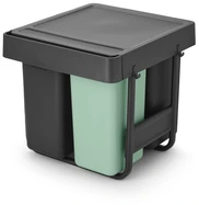 Brabantia šiukšlių dėžė, montuojama, Sort &amp; Go 10+10+20L