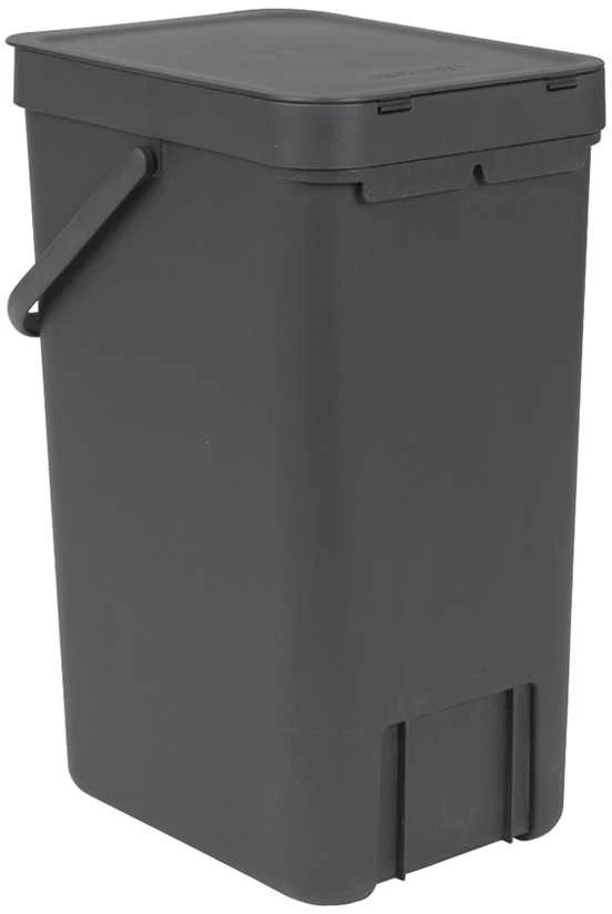 Brabantia Šiukšlių dėžė Sort &amp; Go rūšiavimui, 16 L (įvairių spalvų)