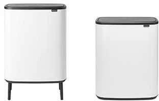 Brabantia atkritumu tvertnes ieliktņi M, 60l, 40 maisi rullītī, balts