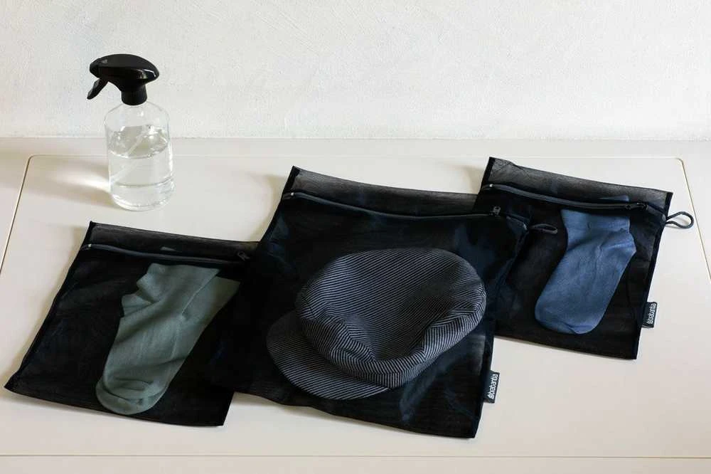 Brabantia Skalbimo maišeliai 3 vnt. (juodi)