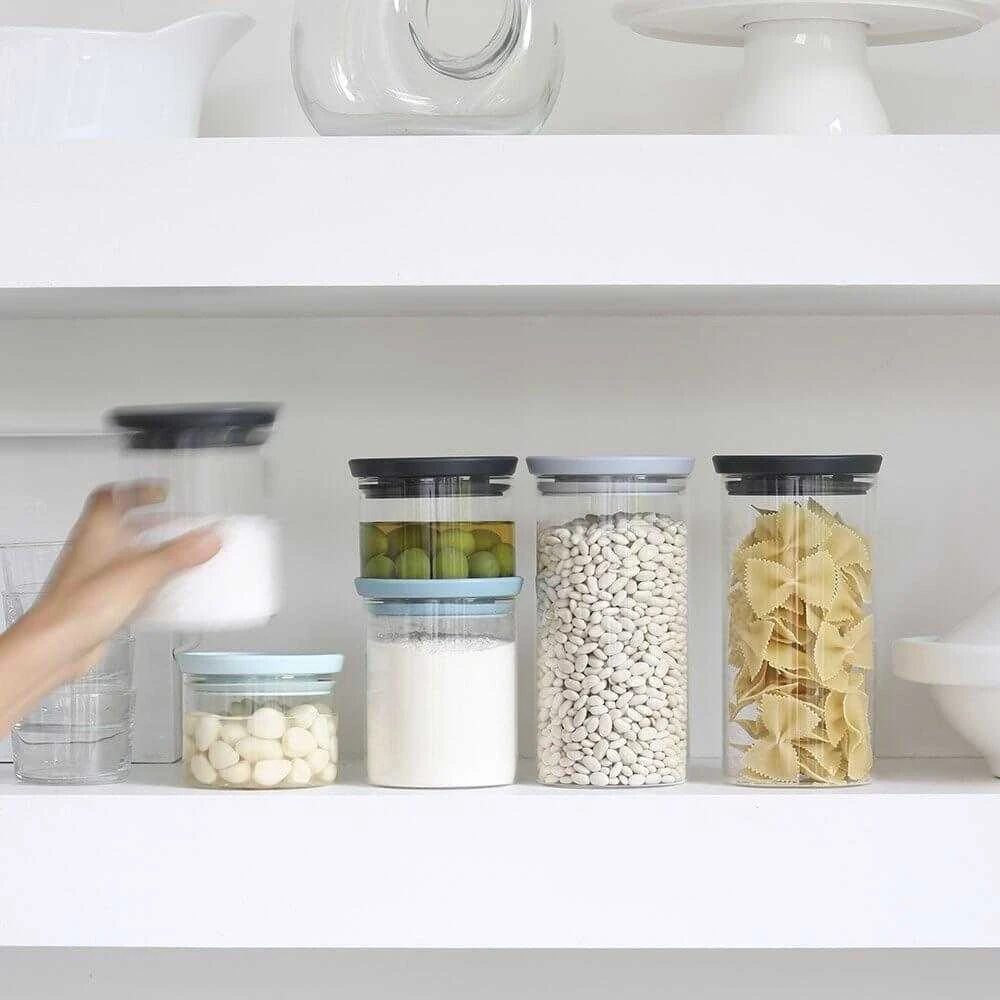Brabantia Stiklinių indelių rinkinys 3vnt.