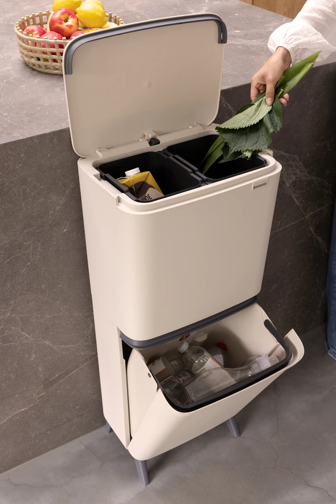 Šiukšlių dėžė Brabantia, SortUp Hi, 10+10+25l
