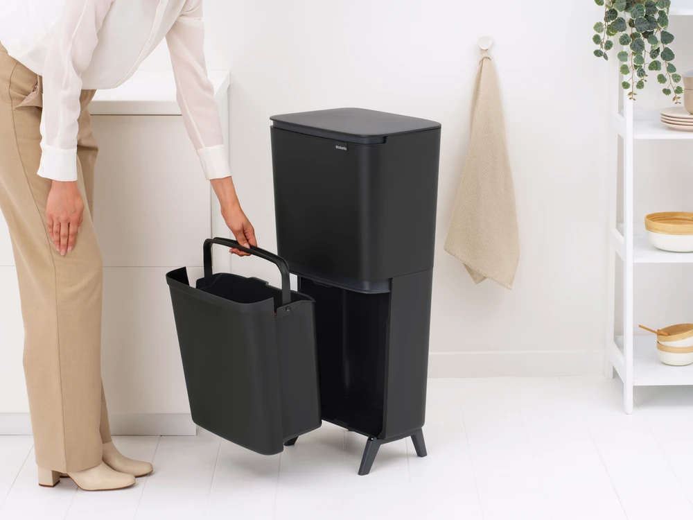 Šiukšlių dėžė Brabantia, SortUp Hi, 10+10+25l