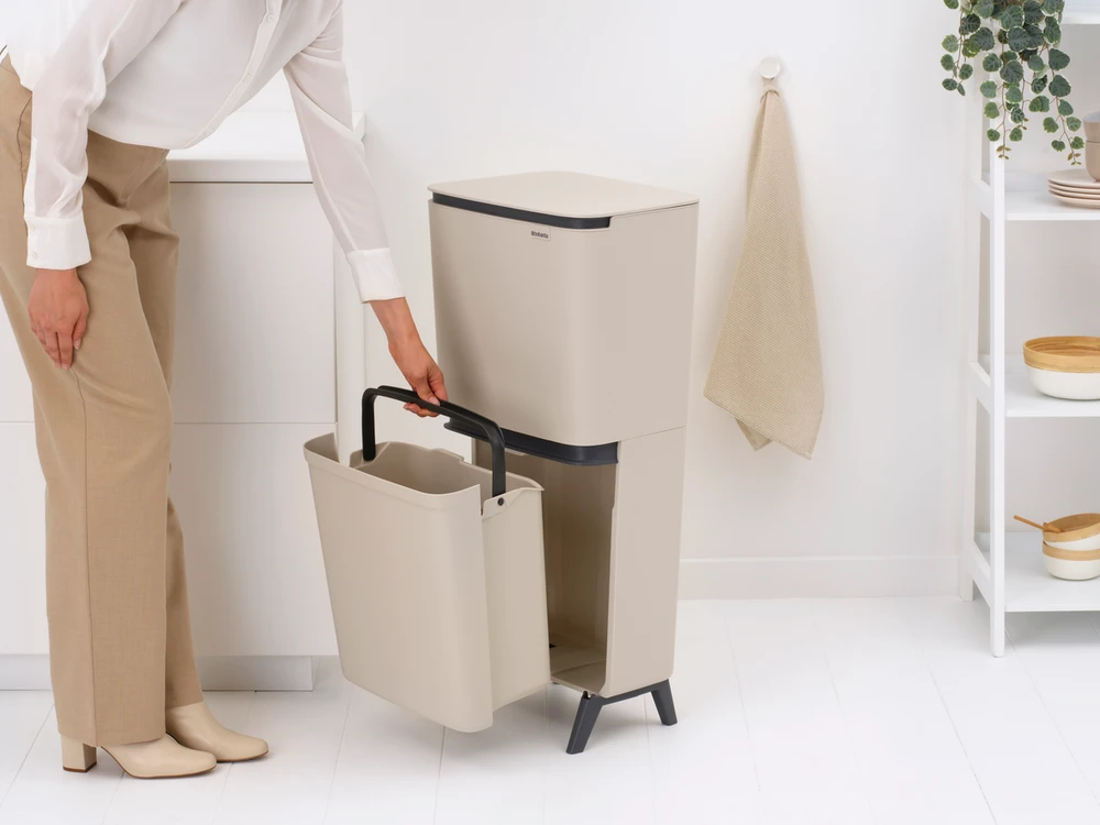 Šiukšlių dėžė Brabantia, SortUp Hi, 10+10+25l