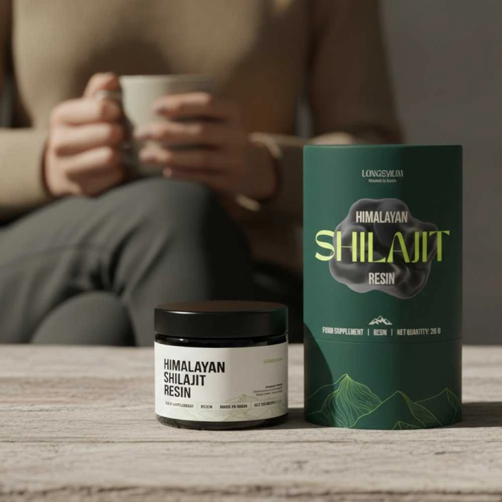 Longevium Himalajų mumijus derva 20 g