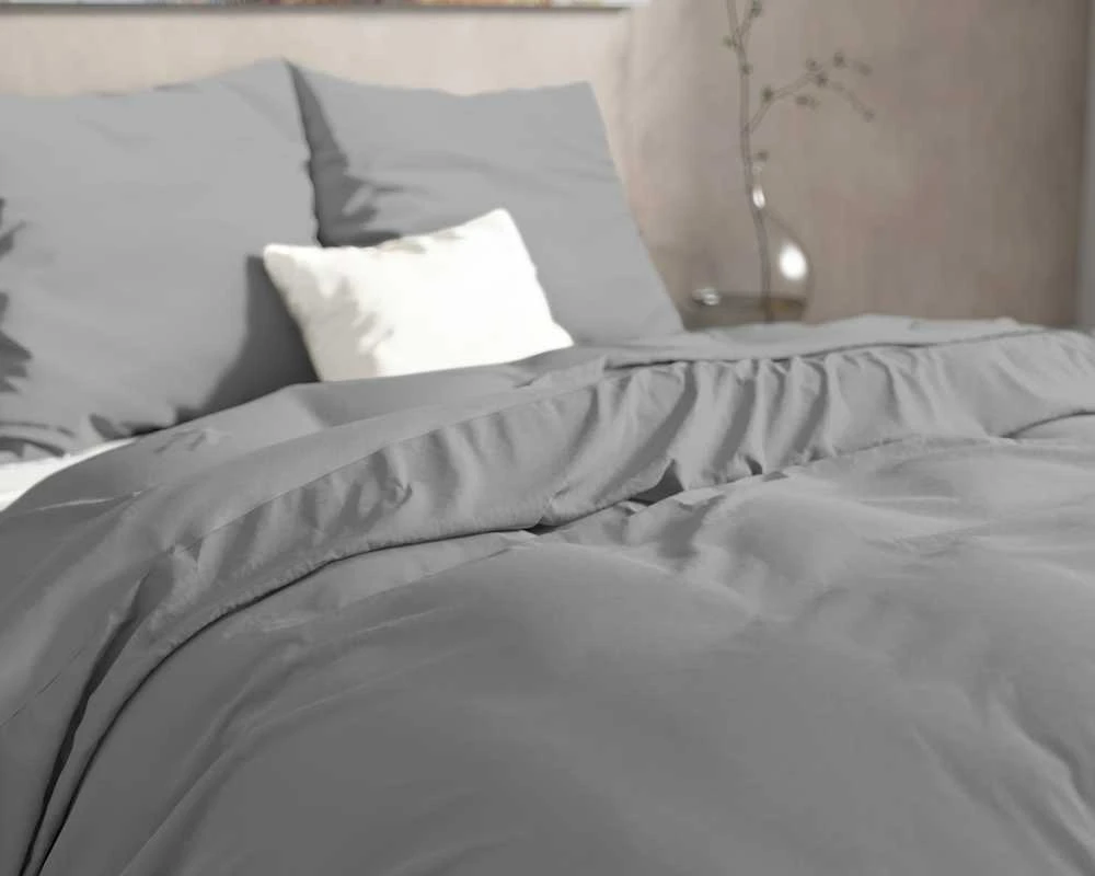 Patalynės komplektas Flanelinė patalynė Dreamhouse pilkos spalvos 200×220 cm, su 2 pagalvių užvalkalais