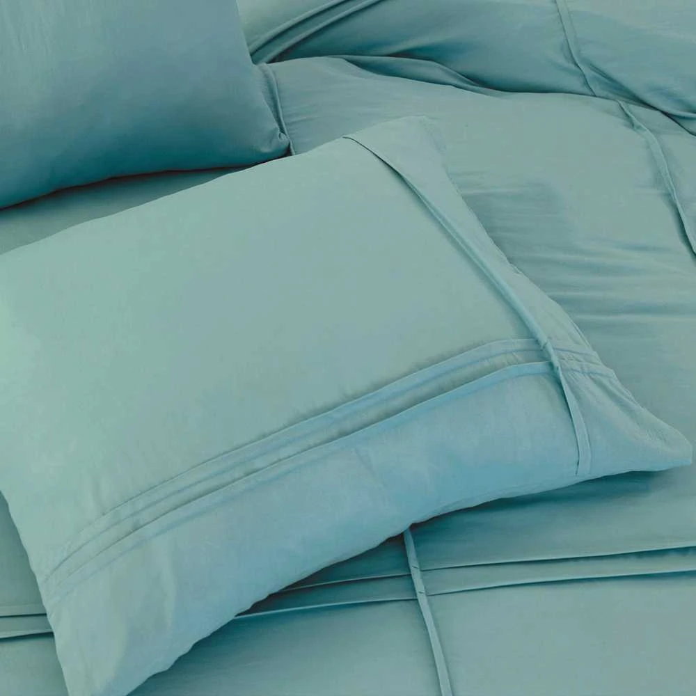 Patalynės komplektas Sleeptime Mikropluošto patalynė Washed Tufted žalia 200x220