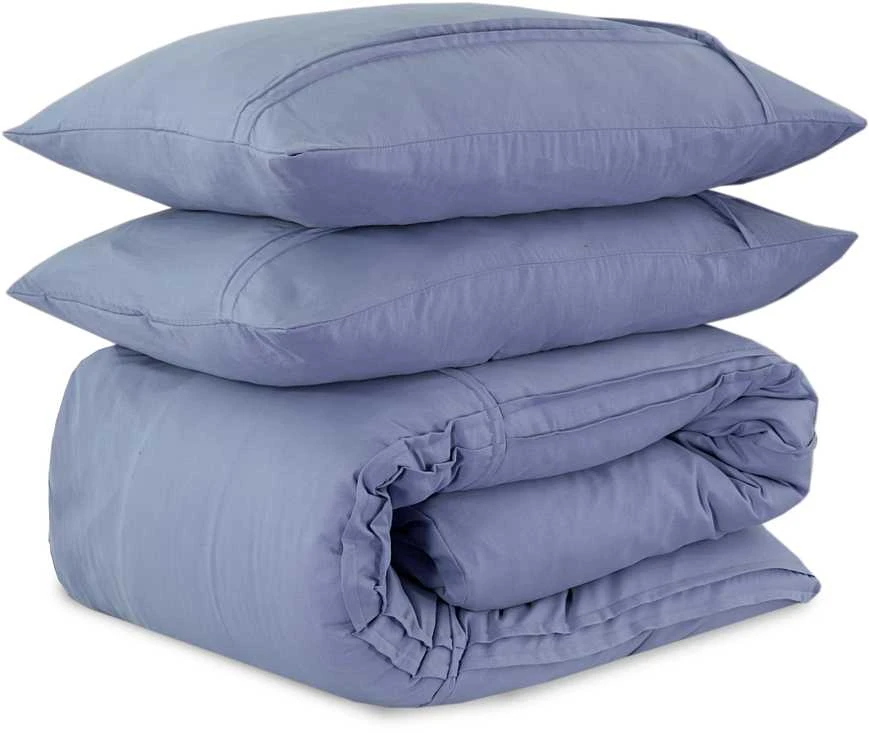 Patalynės komplektas Sleeptime Mikropluošto patalynė Washed Tufted mėlyna 200x220