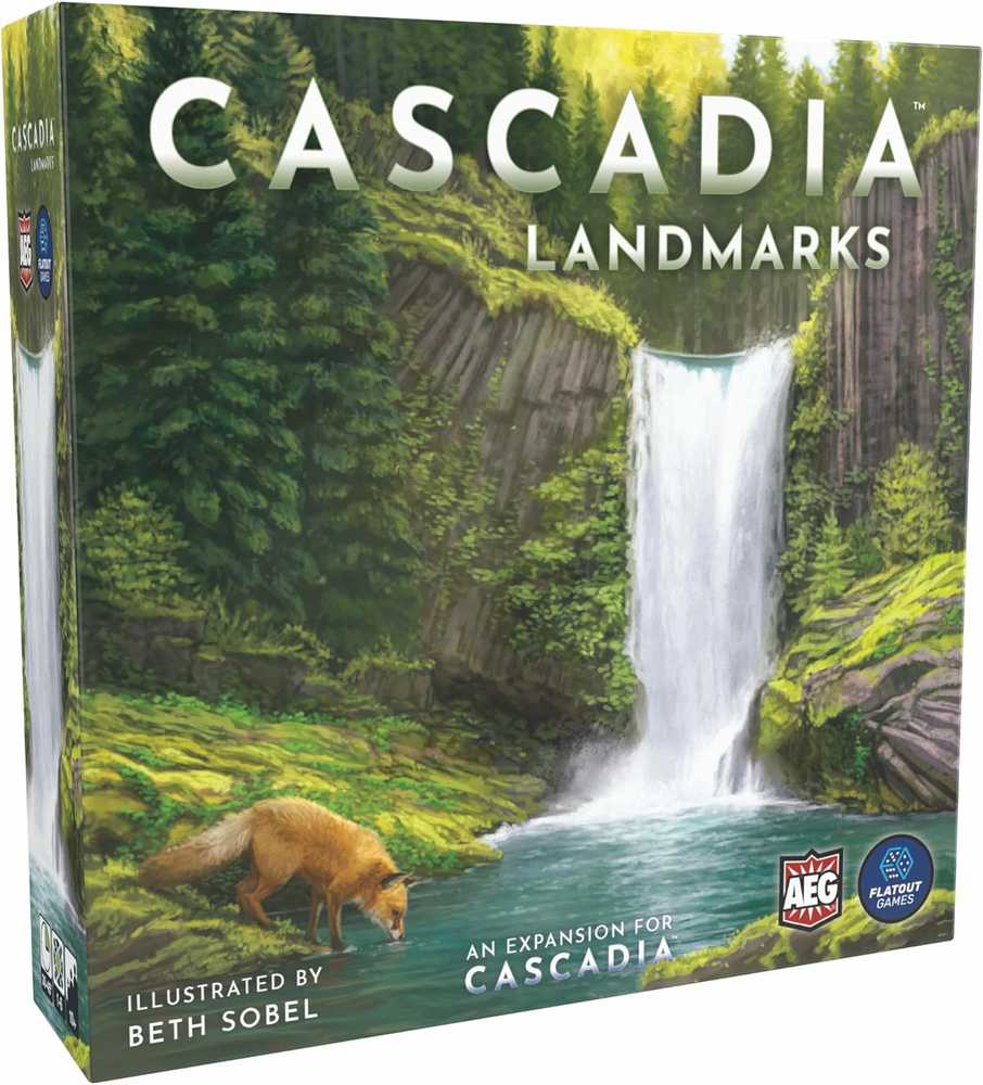 Alderac Entertainment Group Stalo žaidimas Cascadia Landmarks