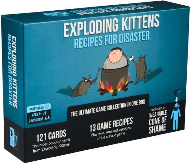 Asmodee Exploding Kittens: Recipes For Disaster