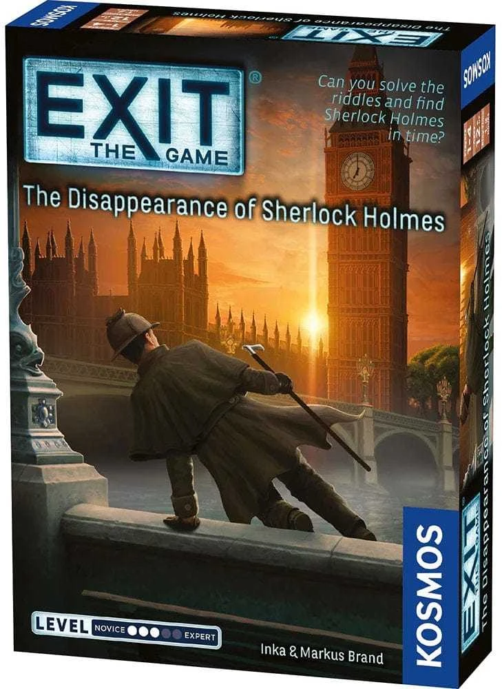 Exit Escape Roomkosmos Kosmoso išėjimas: žaidimas – Šerloko Holmso dingimas