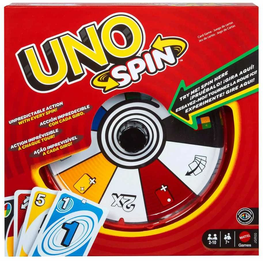 Mattel UNO SPIN stalo žaidimas (JGR00)