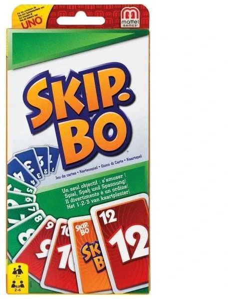 Mattel UNO kortos „SKIP - BO“