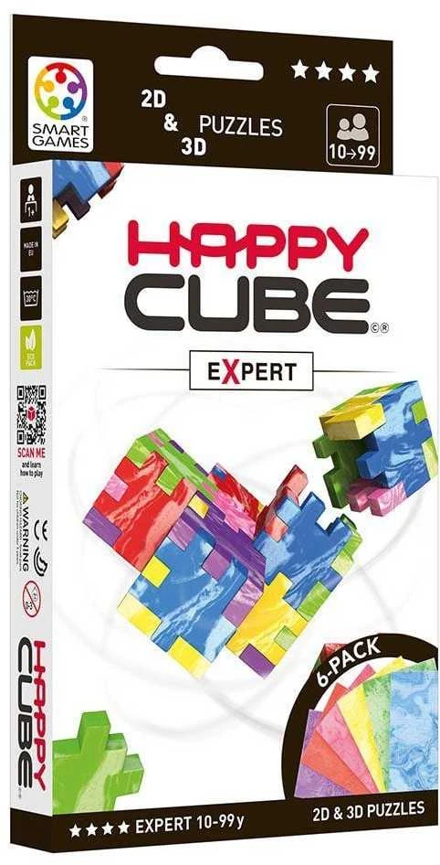 Smart Games Smart Happy Cube - Expert - 6 spalvų rinkinys SMART