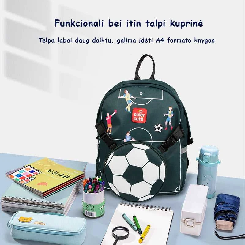 Kuprinė vaikui, futbolas