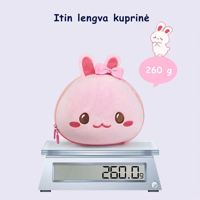 Vaikiška kuprinė zuikis