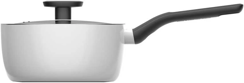 BergHOFF 18 cm puodelis su dangčiu - Glints Spirit su nepridegančia danga ir blizgia rankena