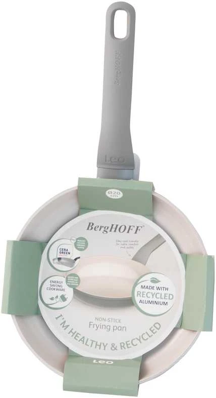 BergHOFF 20 cm keptuvė - Balance Moonmist su keramine nepridegančia danga ir perdirbtu aliuminiu, tinka indukcijai