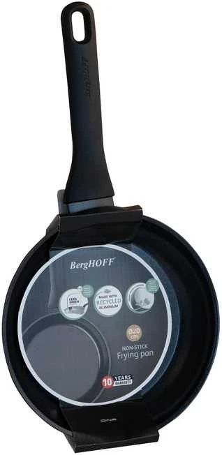 BergHOFF 20 cm keptuvė - Helix serija, neprideganti perdirbto aliuminio su CeraGreen danga, tinkama orkaitei