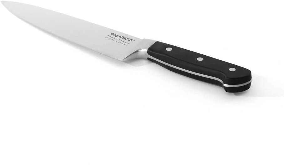 BergHOFF 20 cm šefo peilis - Solid serija, kaltinis nerūdijantis plienas su pilnu koteliu