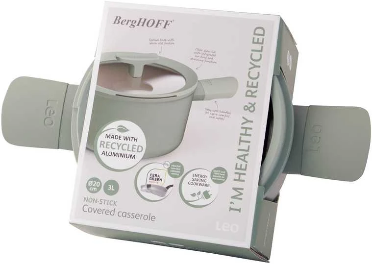 Tradicinis puodas su keramine danga 3,1L Balance Induction 20 cm BergHOFF