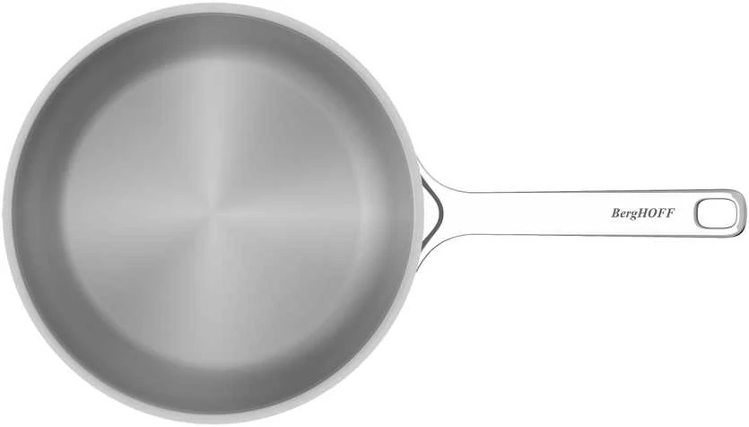 BergHOFF 24 cm keptuvė - Helix serija, perdirbtas nerūdijantis plienas su saugia rankena ir indukciniu pagrindu
