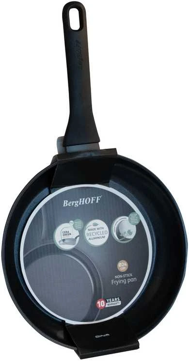 BergHOFF 24 cm keptuvė - Helix serija, perdirbtas aliuminis su CeraGreen danga ir fenolio rankena