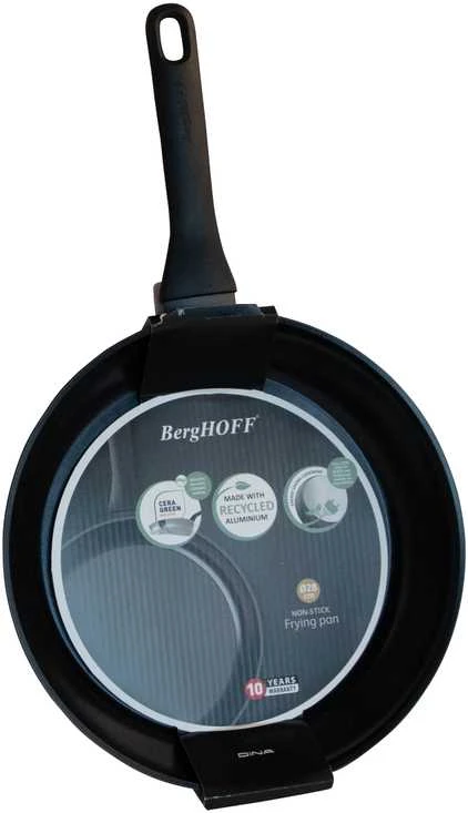 BergHOFF 28 cm keptuvė - Helix serija, neprideganti aliuminio keptuvė su orkaitei tinkama rankena ir lengvai valoma danga
