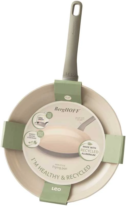 BergHOFF 30 cm keptuvė - Balance Moonmist didelė neprideganti keptuvė su minkšta rankena