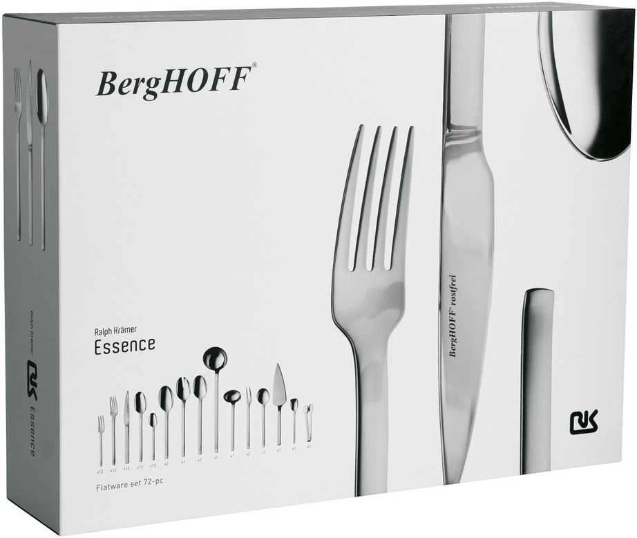 BergHOFF 30 dalių stalo įrankių rinkinys - Essence kolekcija pagal Ralph Kraemer, subalansuotas ir vyriškas dizainas