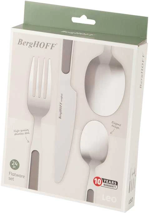 BergHOFF 30 dalių stalo įrankių rinkinys - Essence kolekcija, sukurta Ralph Kramer, nerūdijančio plieno įrankiai