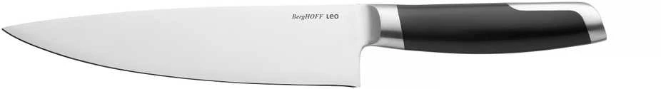 BergHOFF 5 dalių peilių blokas - Graphite serija su Azijos įkvėptais peiliais, galąstuvu ir magnetiniu šonu