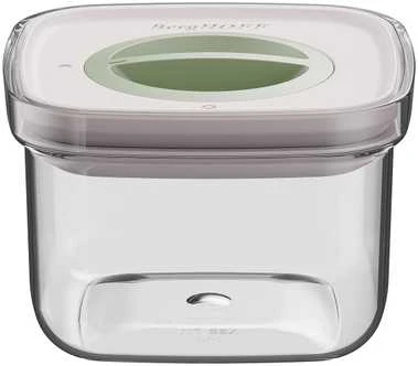 BergHOFF 5 dalių Smart Seal maisto indelių rinkinys - 2x 0,4 l, 2x 1 l, 1x 1,6 l, dėžutės su galimybe sukrauti