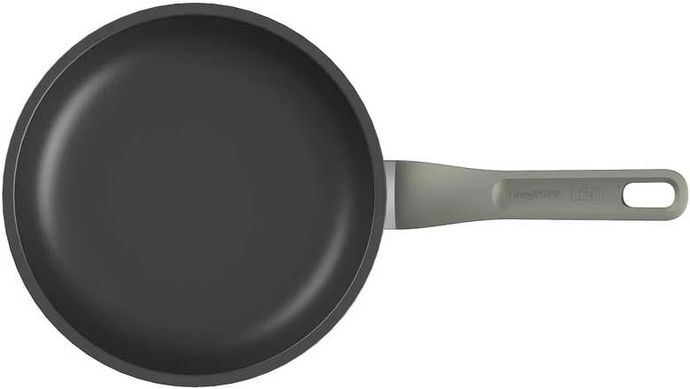 BergHOFF 6 dalių puodų rinkinys - Uqonic Downdraft serija su ryškiomis rankenomis ir stikliniais dangčiais