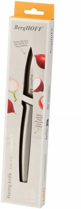 BergHOFF 9 cm skutimo peilis - Legacy serija su tuščiavidure nerūdijančio plieno rankena tiksliam pjaustymui