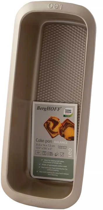 BergHOFF apvali kepimo forma 30x11,5x7,5 cm - Balance serija su tolygia šilumos sklaida ir lengvu išėmimu