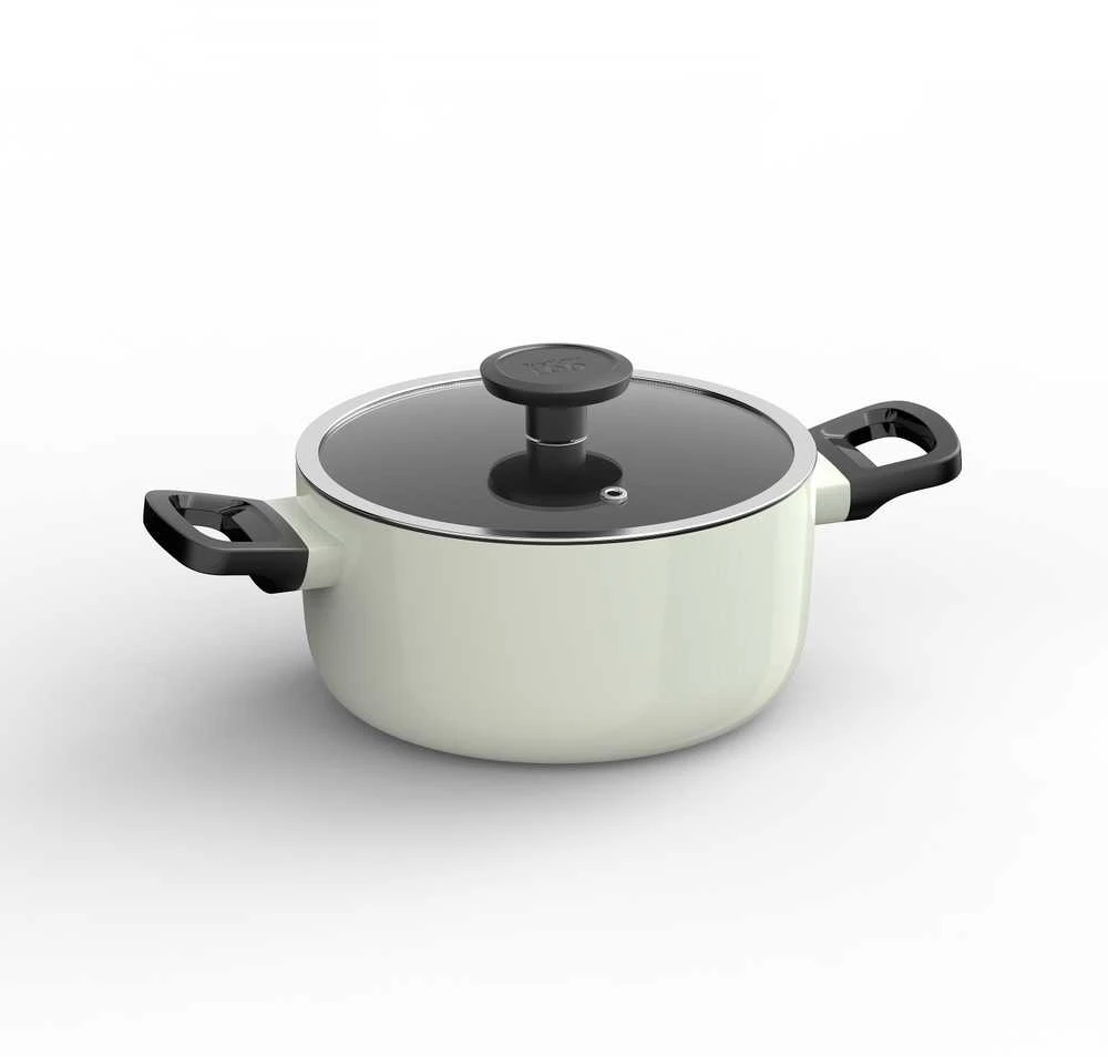 BergHOFF Glints Sage 7 dalių nelipnus puodų rinkinys
