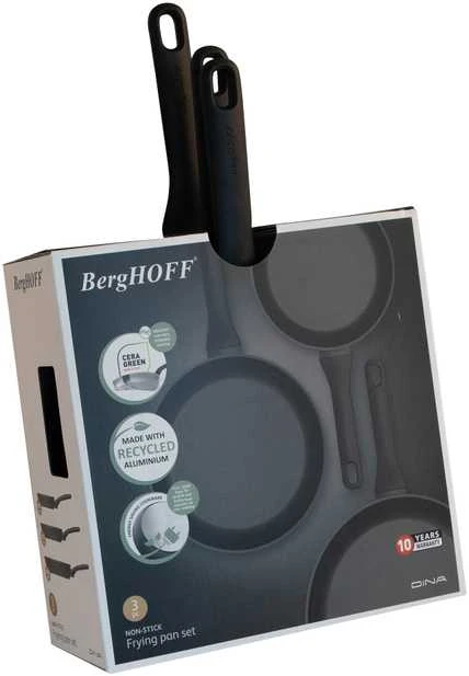 BergHOFF Helix 3 dalių nelipnus keptuvių rinkinys