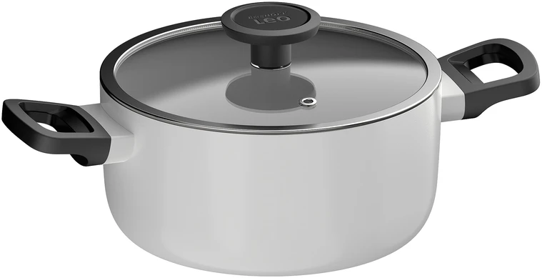 Mažas nepridegantis aliuminio puodas 2,8 l indukcinėms dujoms 20 cm Glints BergHOFF