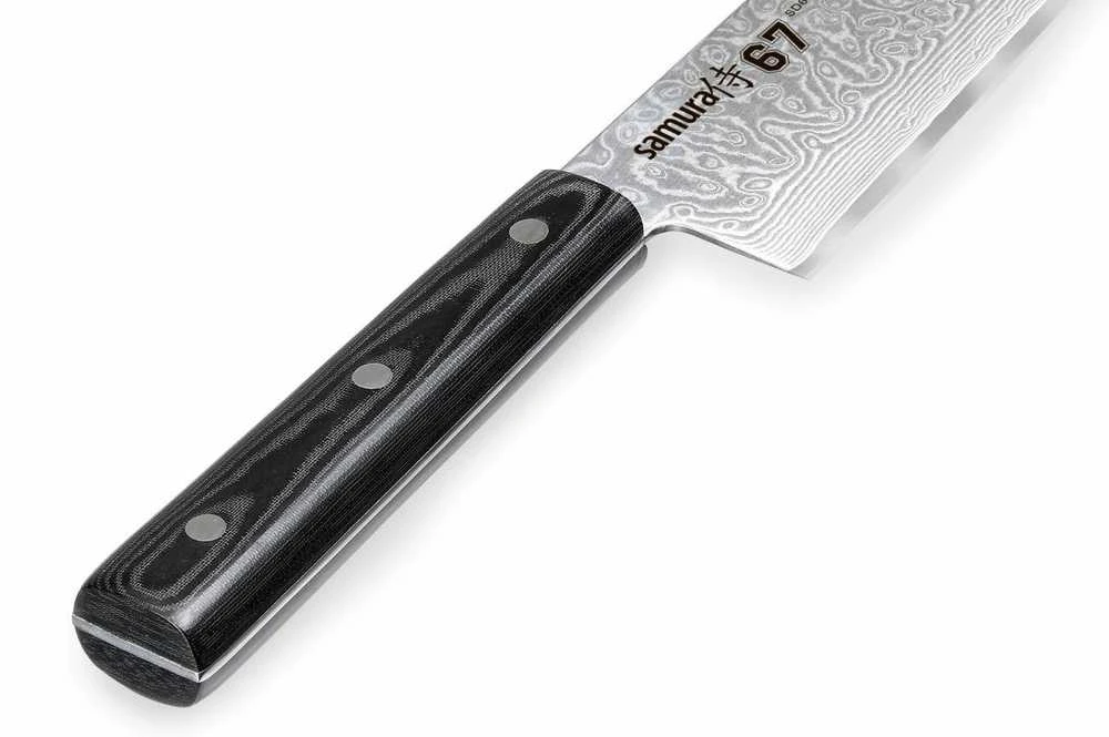 Damasko plieno Šefo peilis Samura 24 cm SD67-0087M
