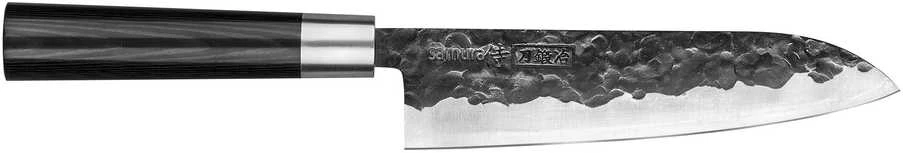 Samura BLACKSMITH universalus virtuvinis peilis Santoku 7,2"/182mm iš AUS 10 Kaltas plienas 58 HRC