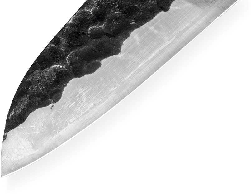 Samura BLACKSMITH universalus virtuvinis peilis Santoku 7,2"/182mm iš AUS 10 Kaltas plienas 58 HRC